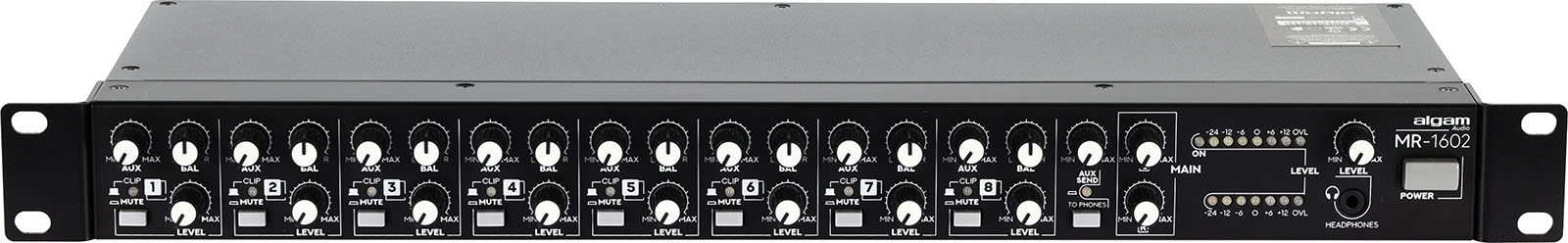 rackmount 8 stereo channels