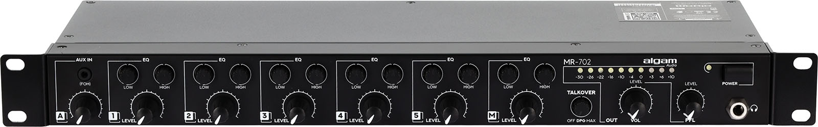 7-channel rack-mountable
