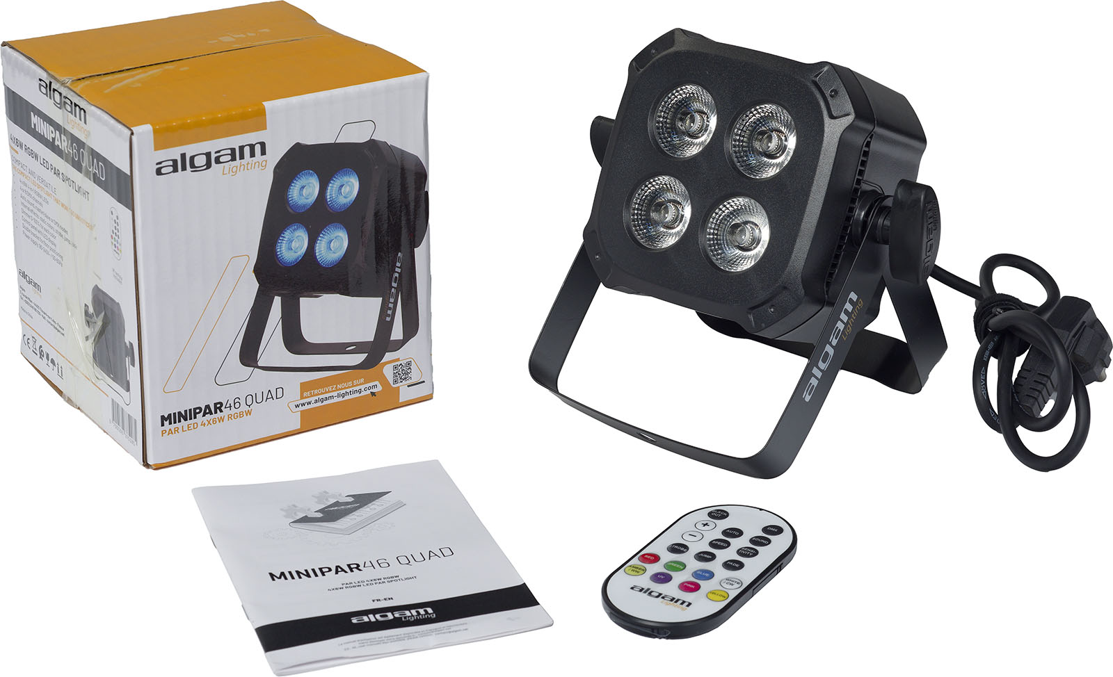 MINIPAR 46 QUAD - Compact RGBW 4 X 6W LED Par 