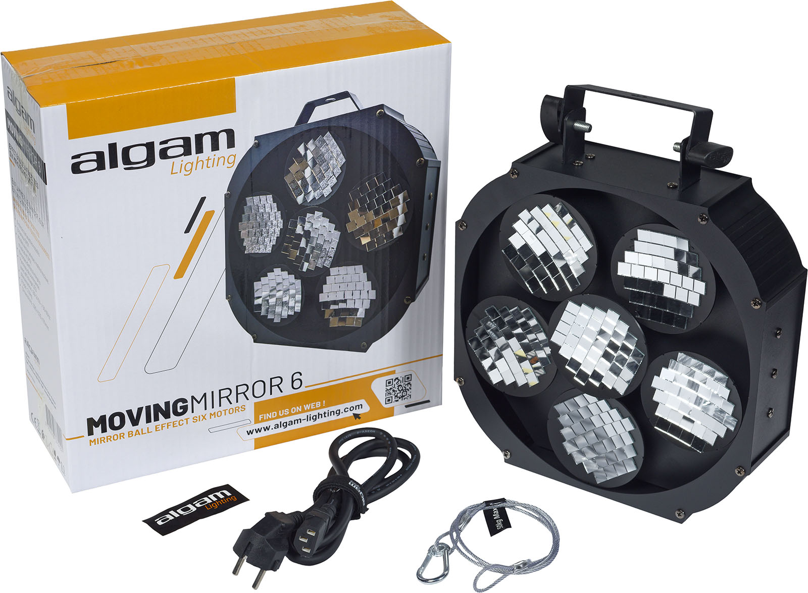 Motorized disco ball effect