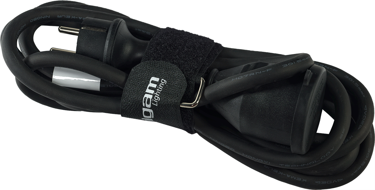 CE socket 3x 1.5 mm² - 3 meters - IP44