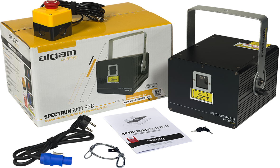 SPECTRUM 3000 RGB 3000 mW professional RGB laser