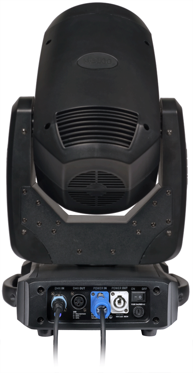 1 x 100W white LED spotlight