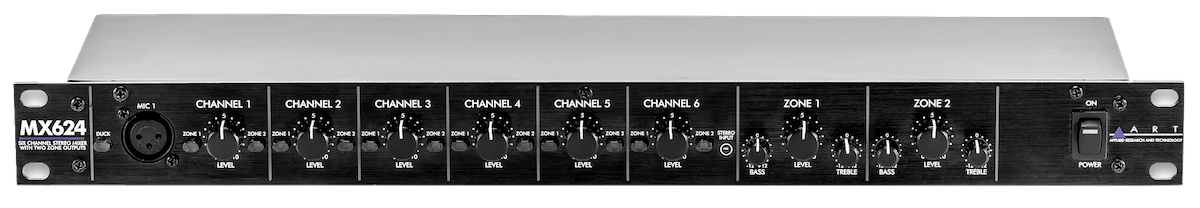 Six Channel Stereo Mixer