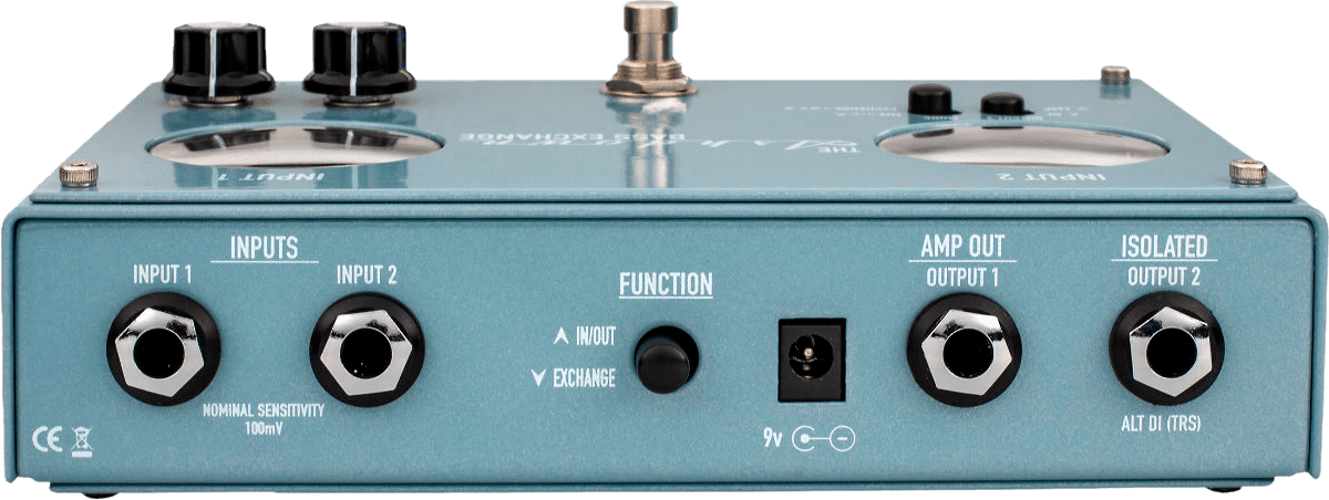 Switching pedal 2 x Inputs/2 x Outputs