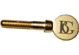 Screw for ligatures metal
