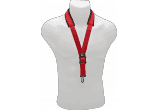 Strap comfort red for sax - metal hook