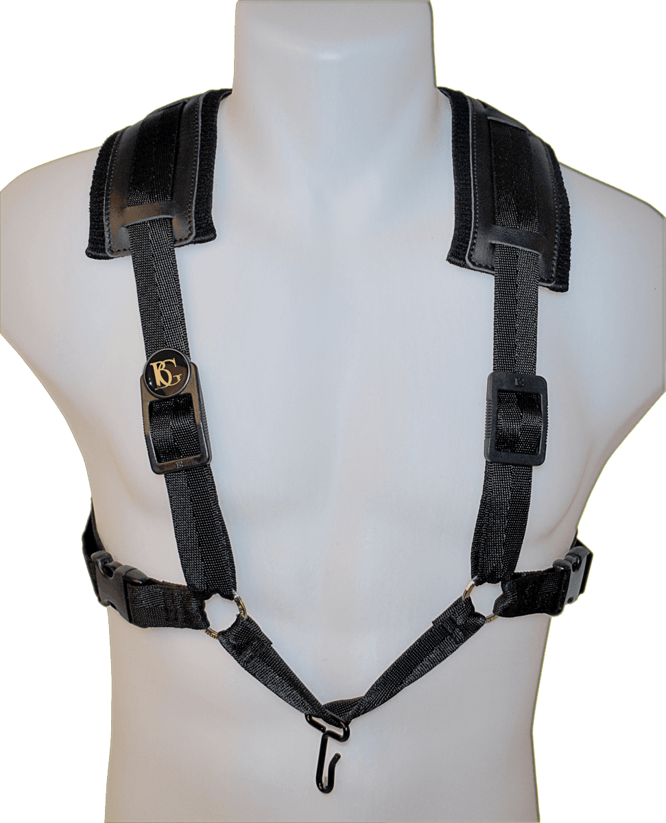 Harness comfort for sax - metal hook - man