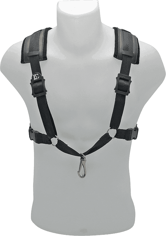Harness comfort for sax - metal snap hook - man