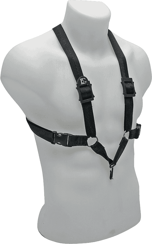 Harness for sax - metal hook - man