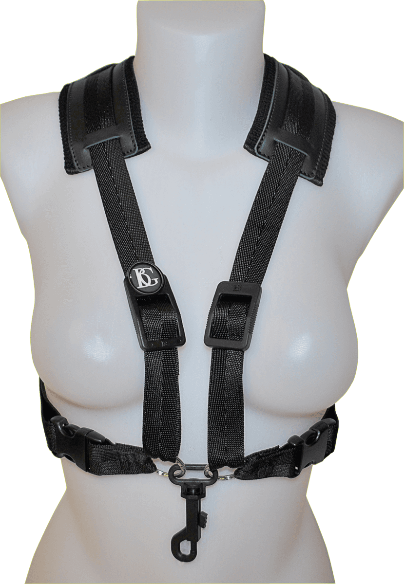 Harness comfort for sax - snap hook - woman