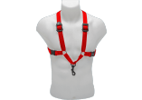 Harness red for sax - snap hook - man XL