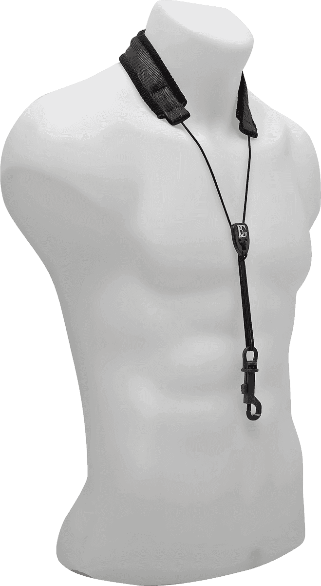 Strap nylon for sax - snap hook