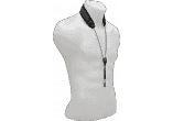 Strap nylon for soprano sax  courbe - metal hook
