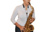 Strap Flex for sax - snap hook
