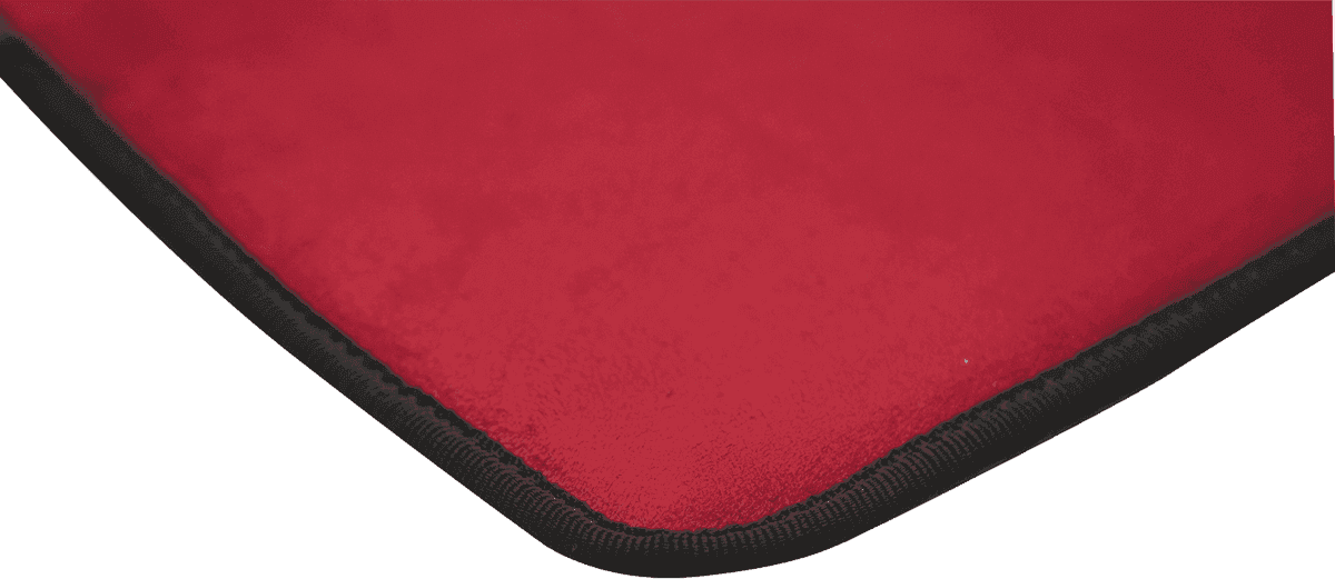 Carpet Microfiber red 100 x 65 cm
