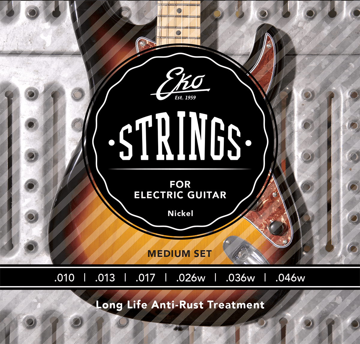 Electric strings set Nickel 10-46 Regular