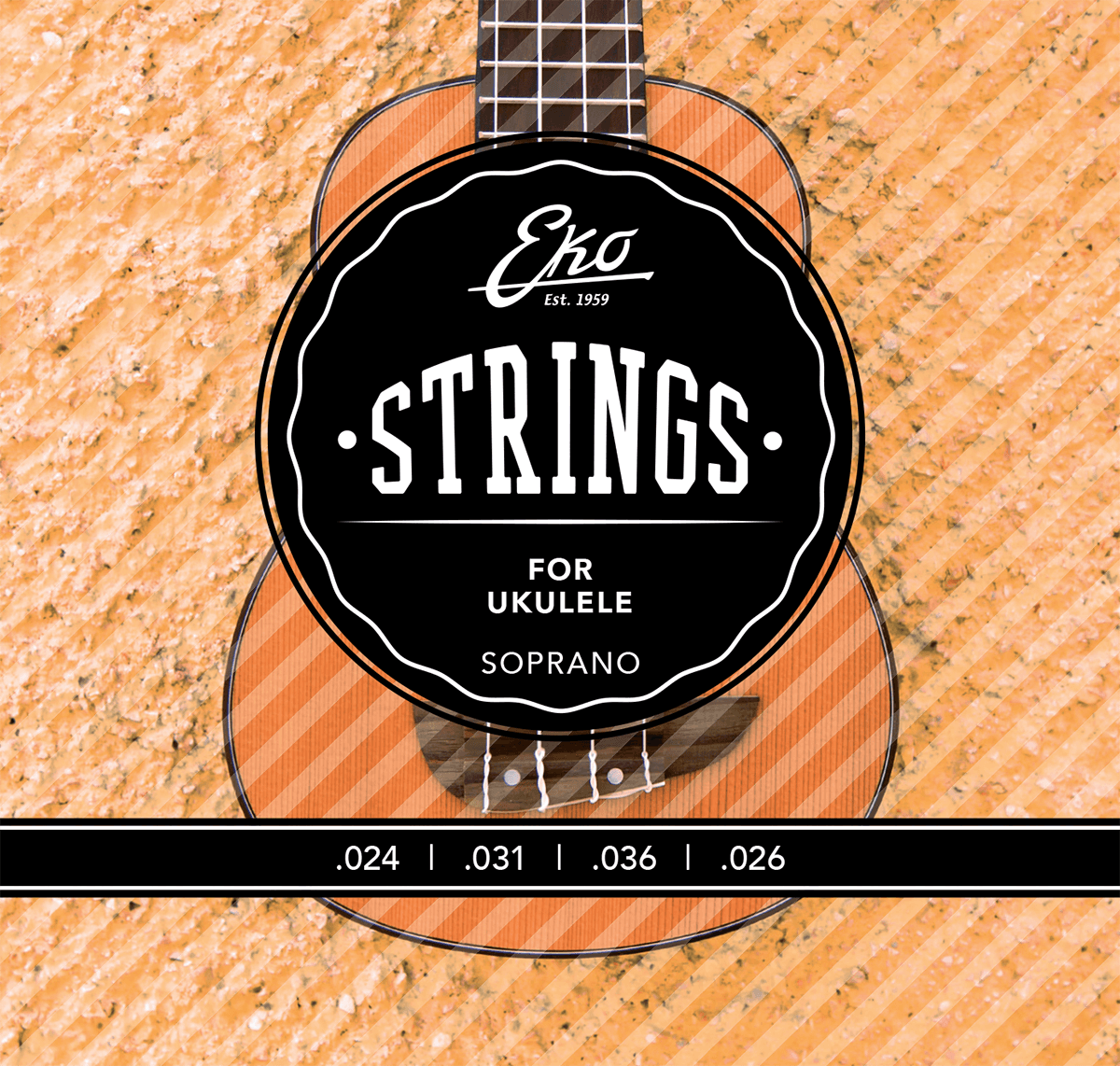 Soprano Ukulele strings set - Medium