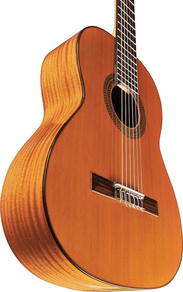 Classical guitar, made in Spain, solid Cedar top