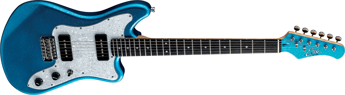 Camaro Vintage Reissue 2-P90 Blue Sparkle