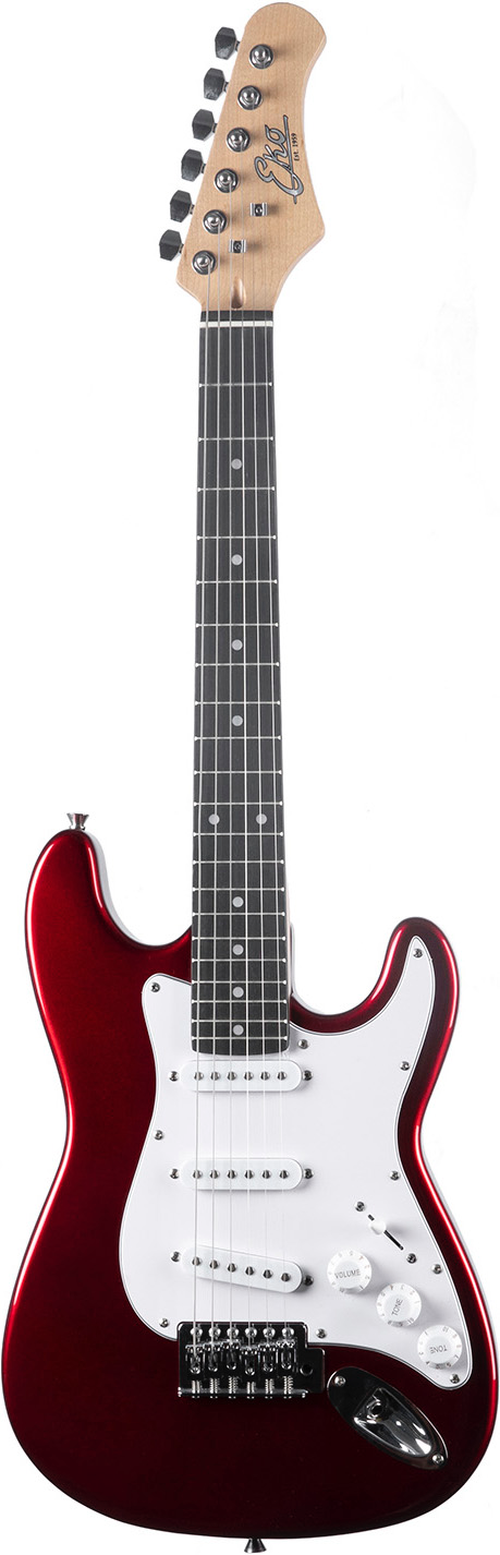 Type Strat - Format 3/4 - Chrome Red