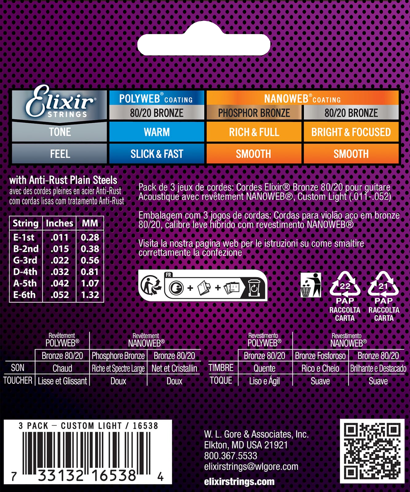 3 PACK 11027 11-52 Custom Light