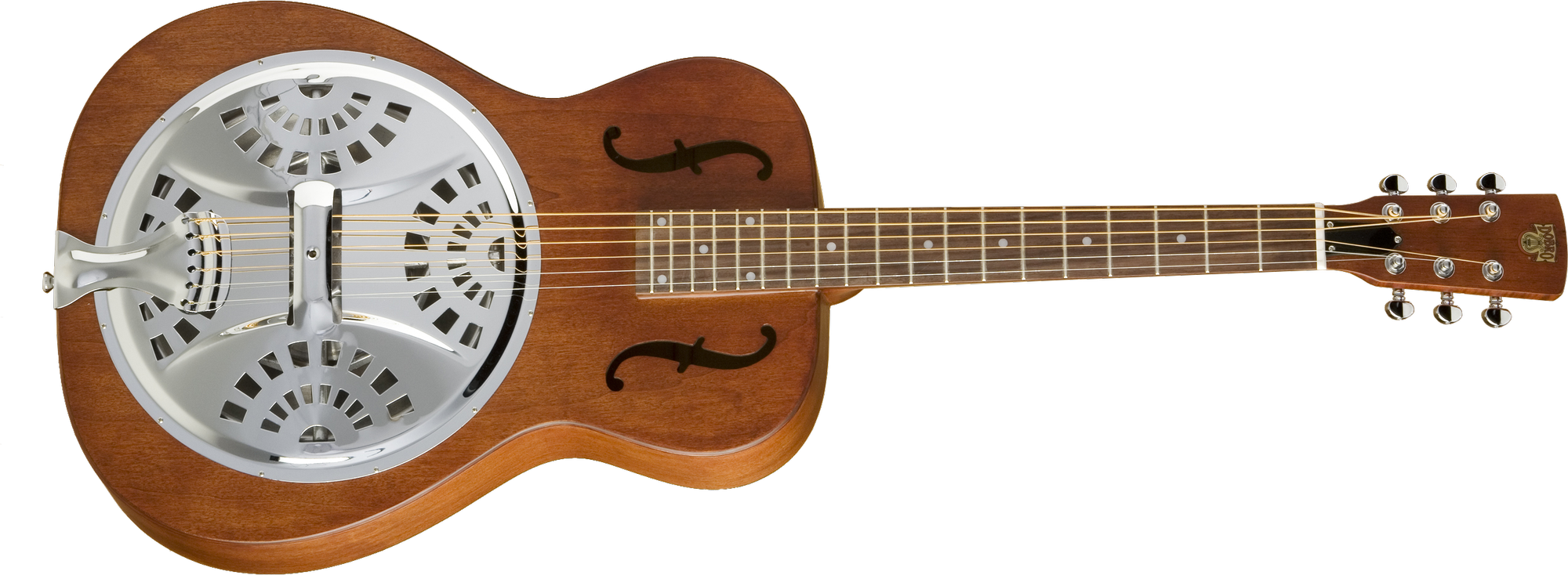 Dobro Hound Dog Round Neck Vintage Brown