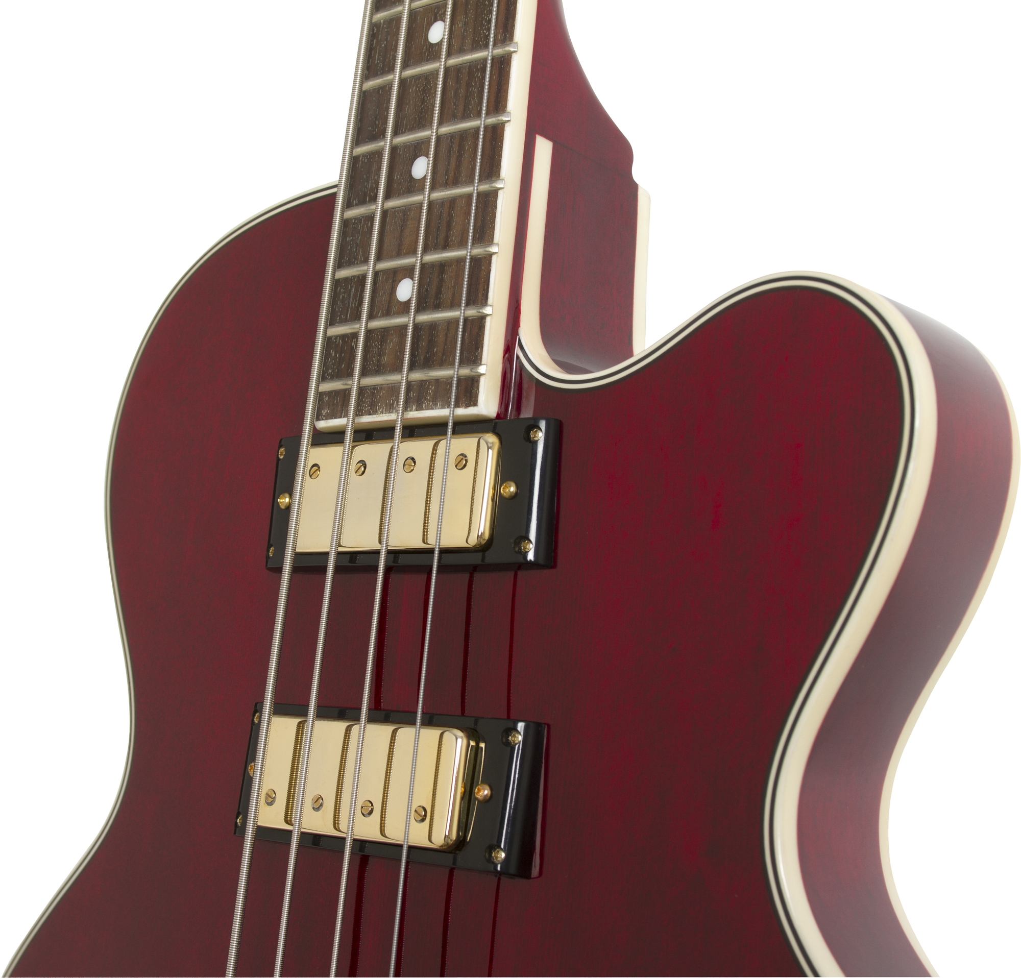 Allen Woody Rumblekat Bass Wine Red