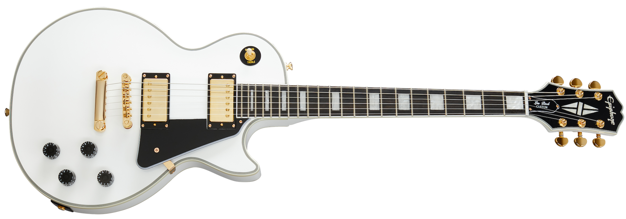Les Paul Custom (Incl. Premium Gig Bag) Alpine White
