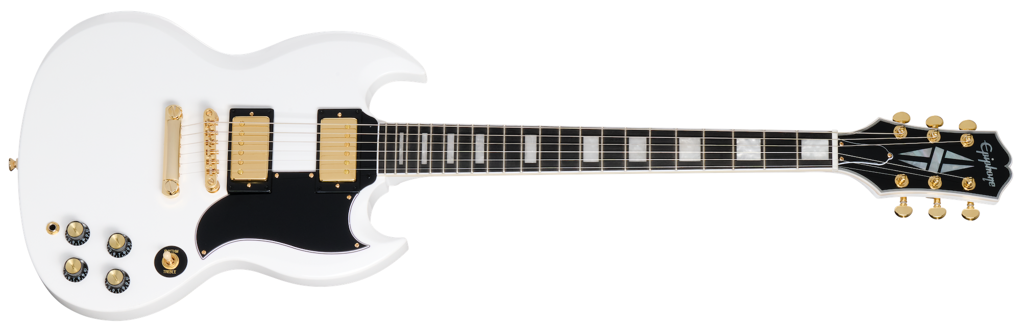 SG Custom (2-Hum, Incl. Premium Gig Bag) Alpine White
