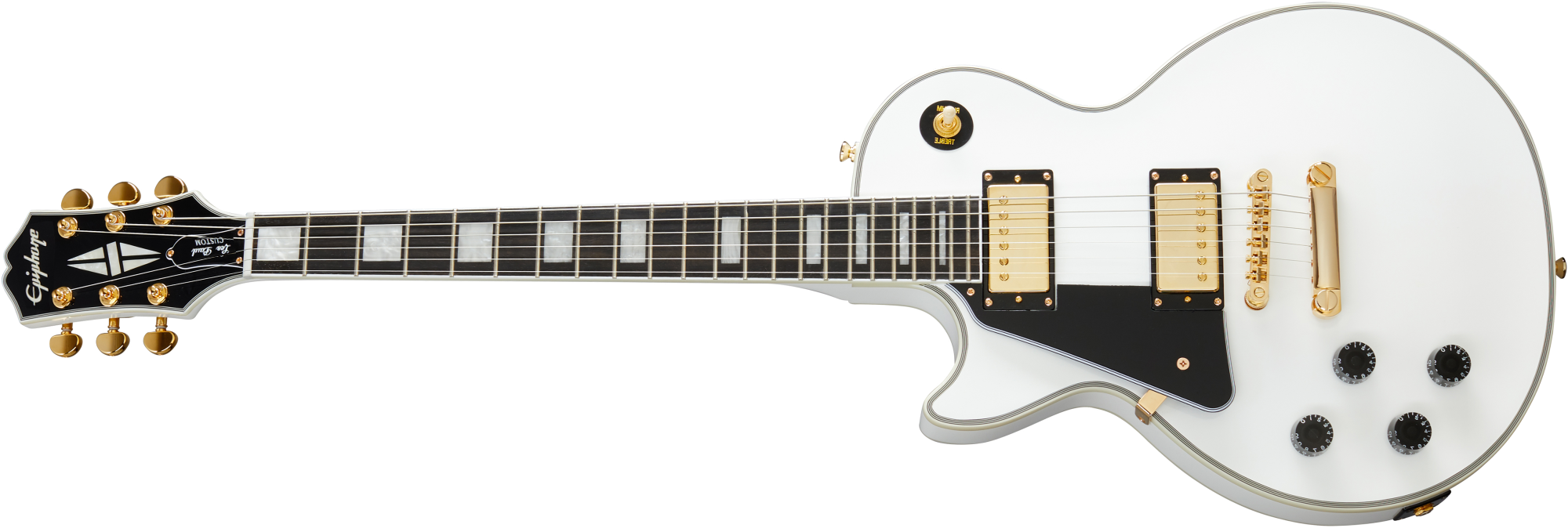 Les Paul Custom Alpine White Lefty