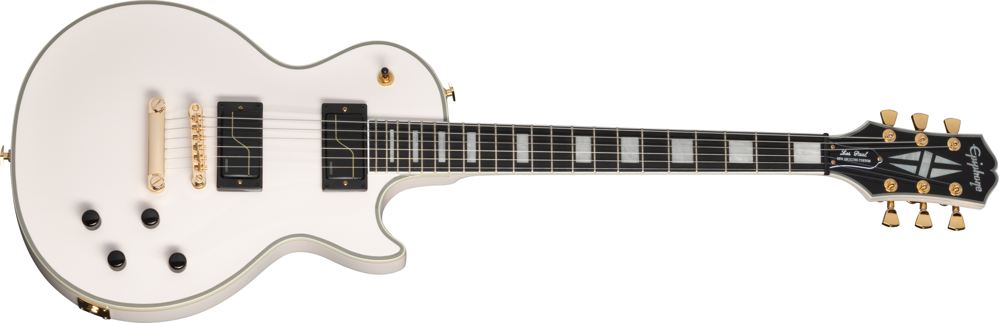 Matt Heafy Origins Les Paul Custom Bone White