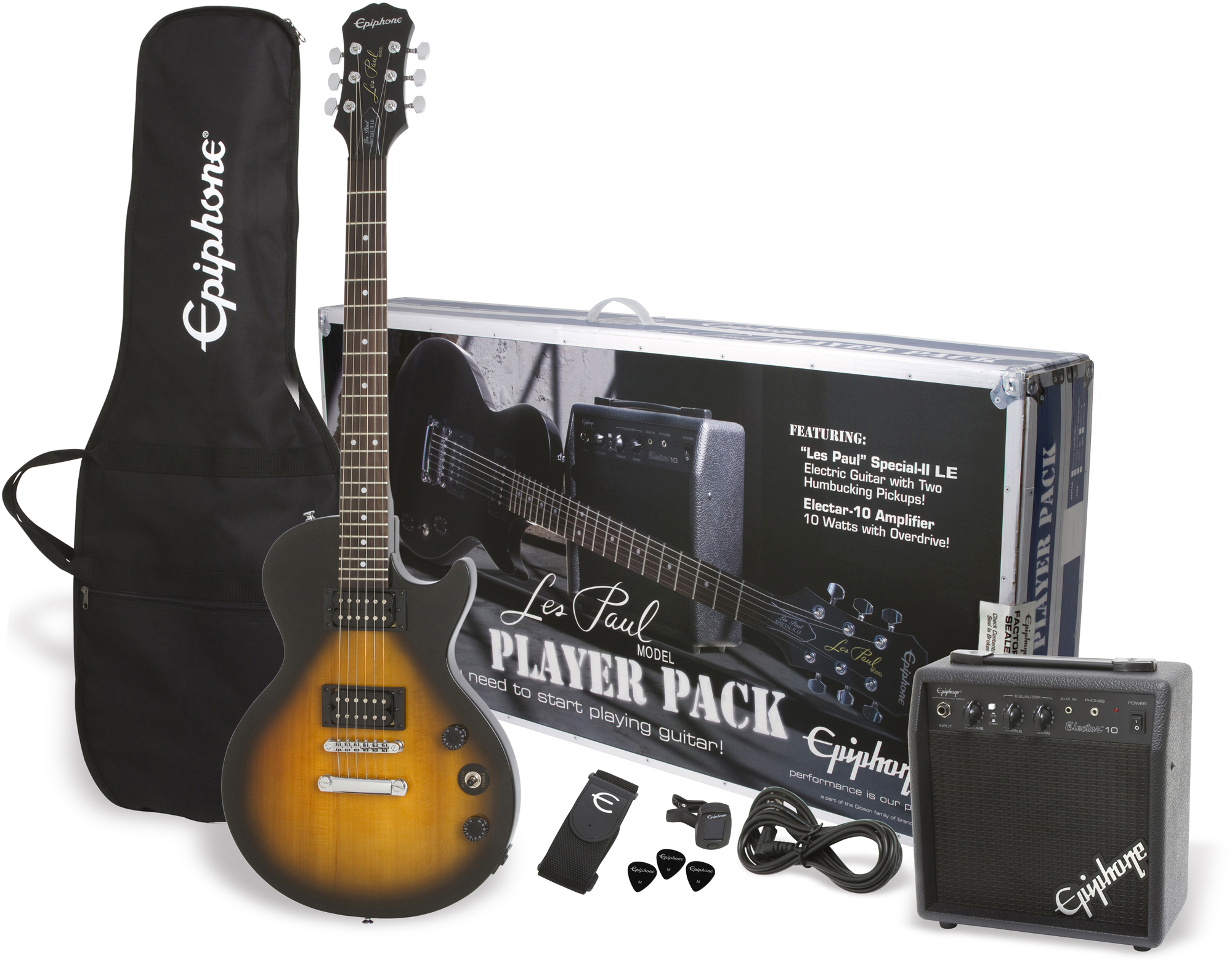 Les Paul Player Pack Vintage Sunburst