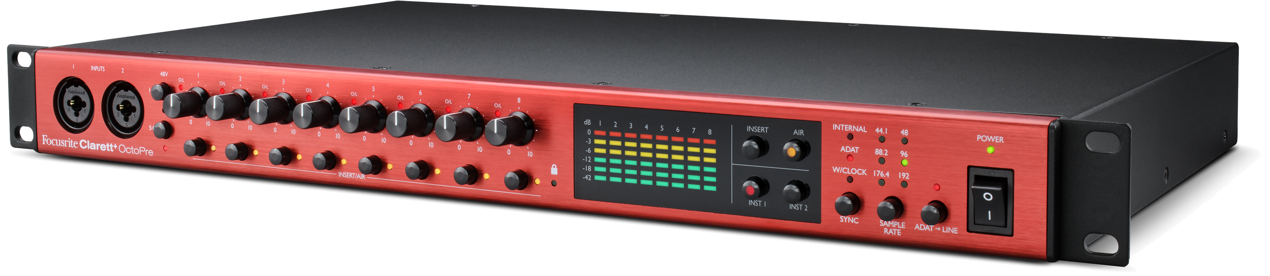 8 channel ADAT microphone preamp Algam Nordic