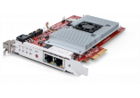 Ultra-low latency, high-channel-count PCIe Dante interface