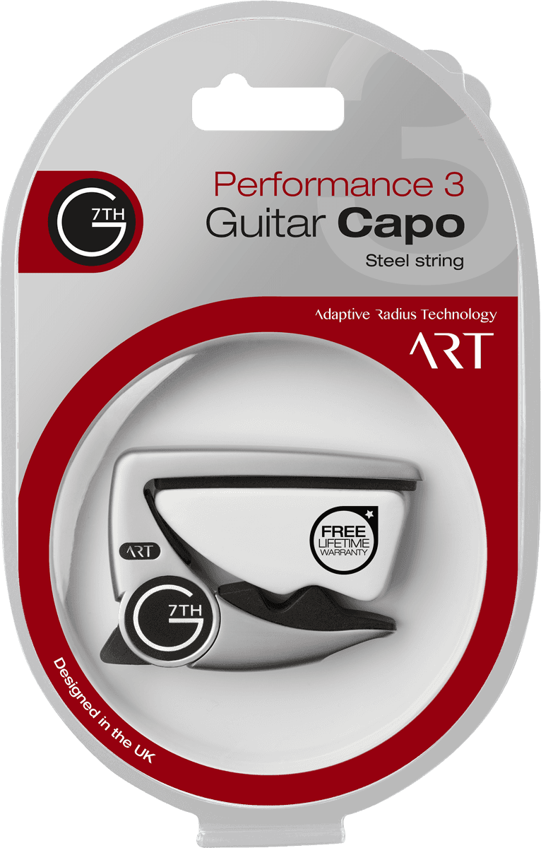 Capo Performance 3 ART 6 string Silver