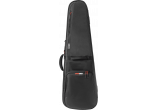 Semi-rigid case for electric guitars, black