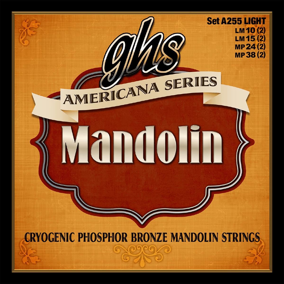 AMERICANA SERIES MANDOLIN - Phosphor Bronze, Light 010-038