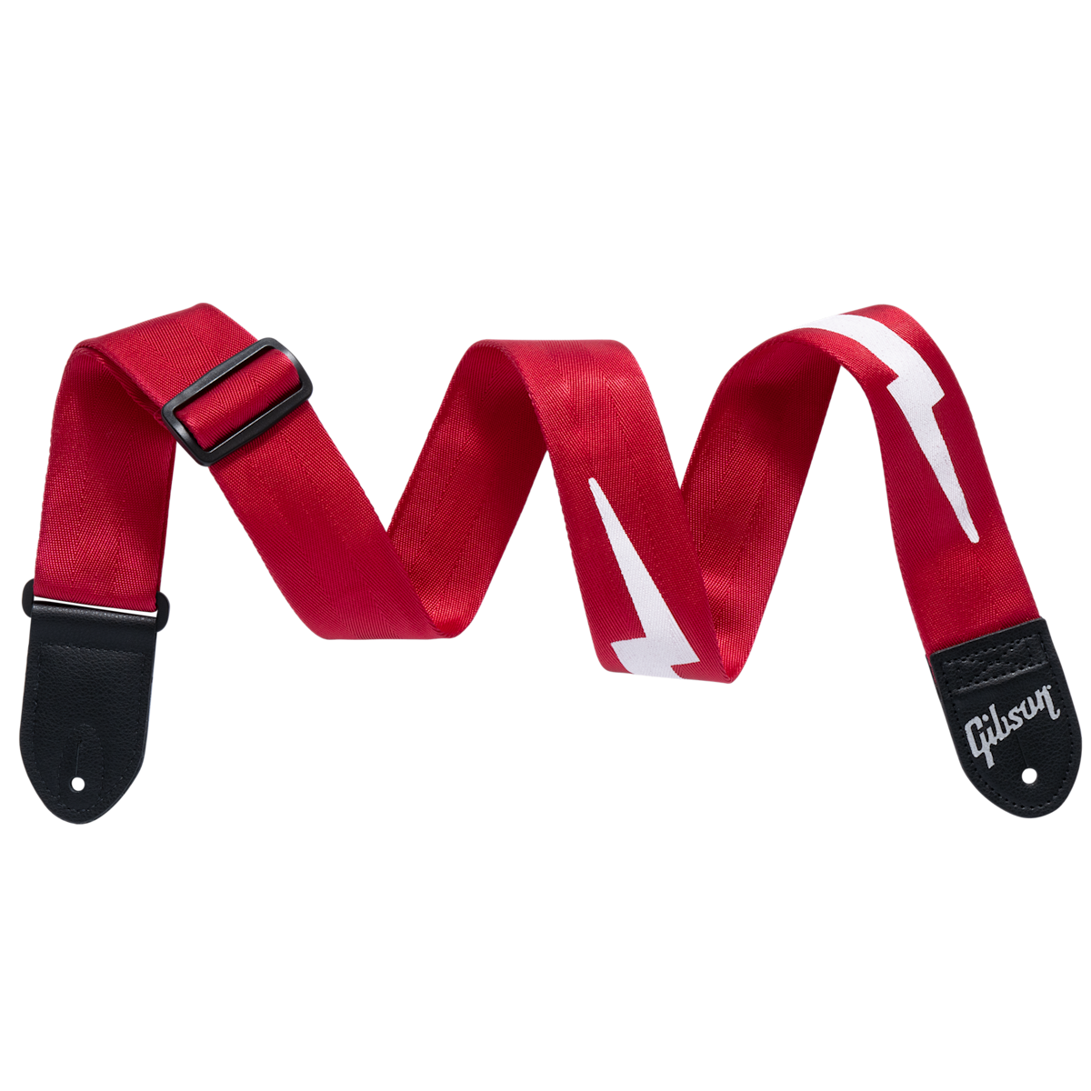  The Lightning Bolt Seatbelt Strap Red