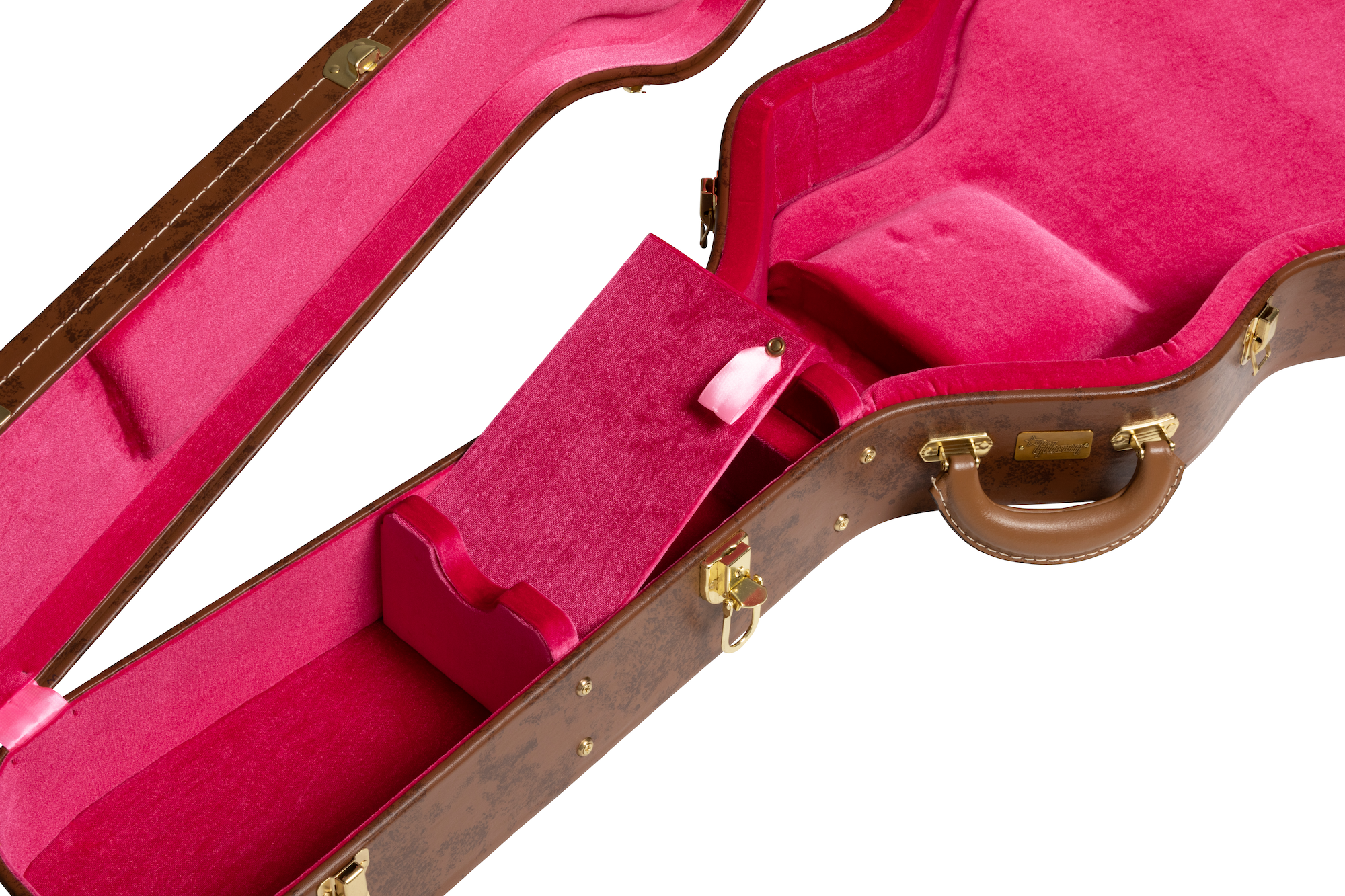 Lifton Historic Brown/Pink Hardshell Case, ES-335