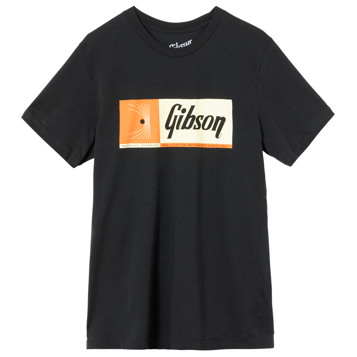 Quality Fretted Instruments Tee (Vintage Black), Large