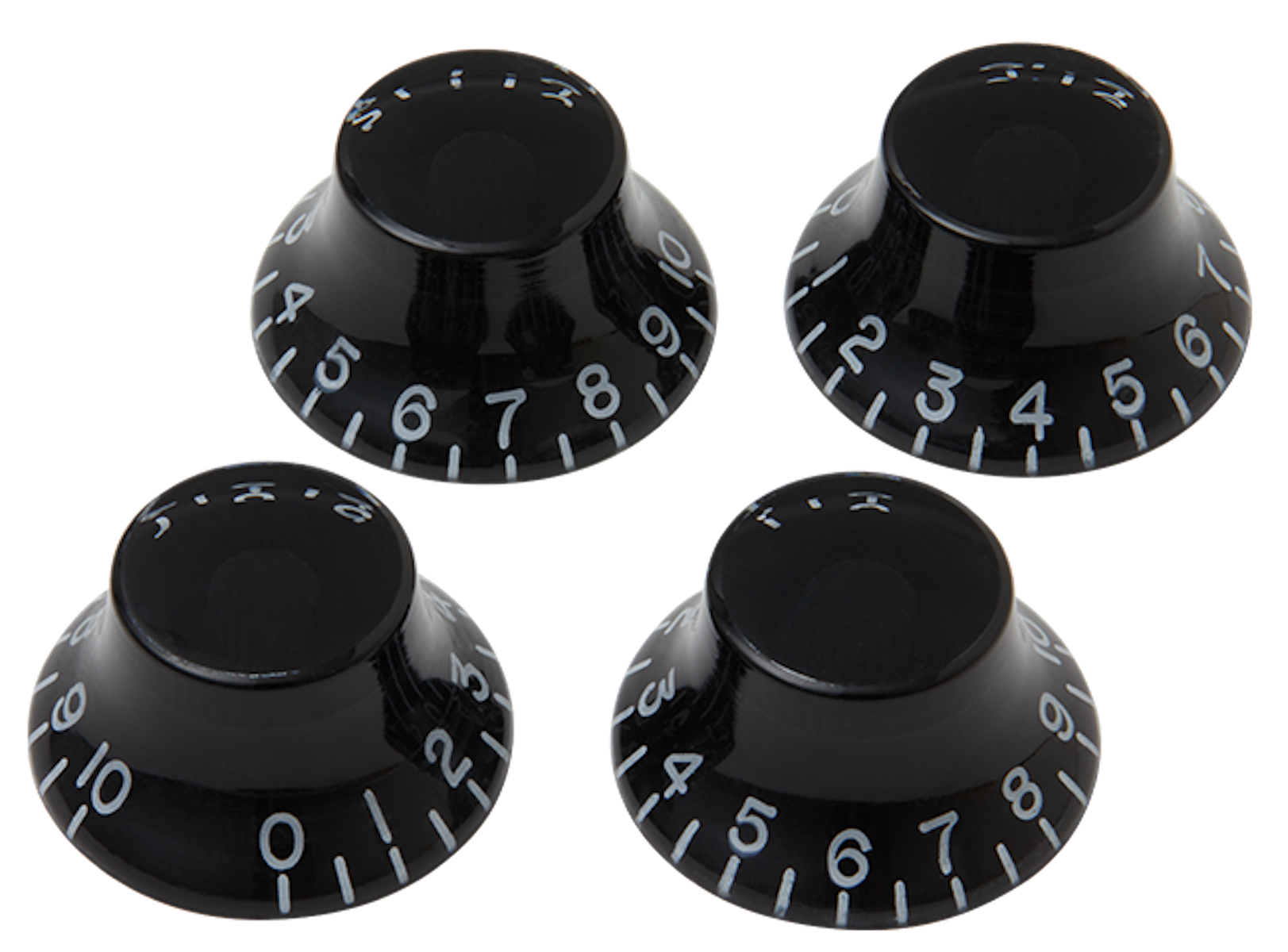 Top Hat Knobs (Black)(4 pcs.)