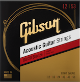 12-53 80/20 Bronze Acoustic Guitar Strings Light