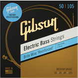 50-105 Short Scale Brite Wire Electric Bass Strings, 4-String, Roundwound Medium