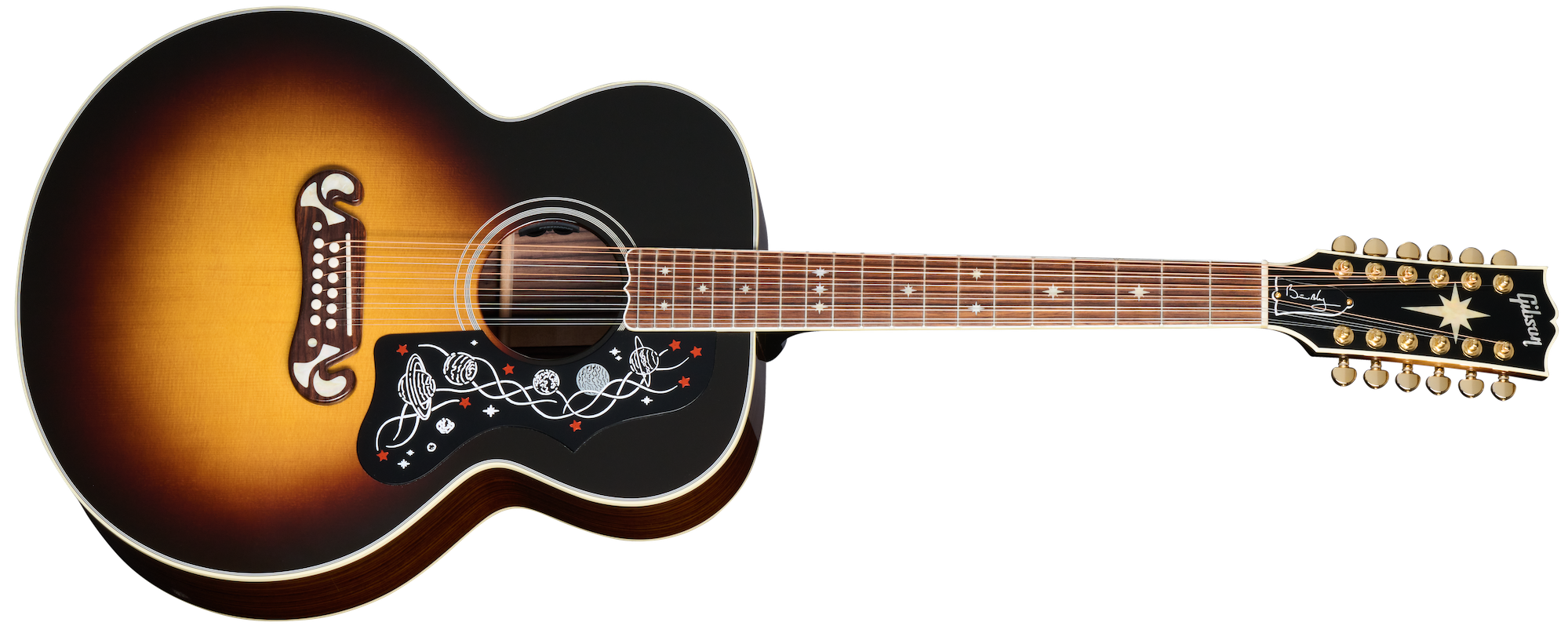 Brian May SJ-200 12-String Vintage Sunburst