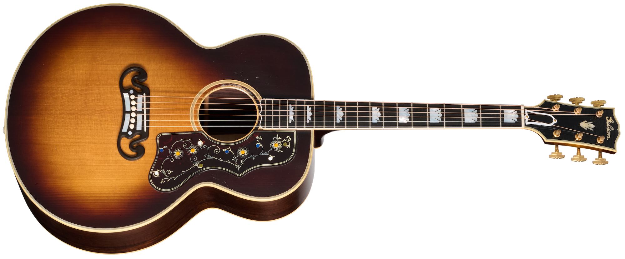 Prewar SJ-200 Rosewood Light Aged Vintage Sunburst