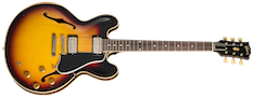 1959 ES-335 Reissue Ultra Heavy Aged Vintage Burst