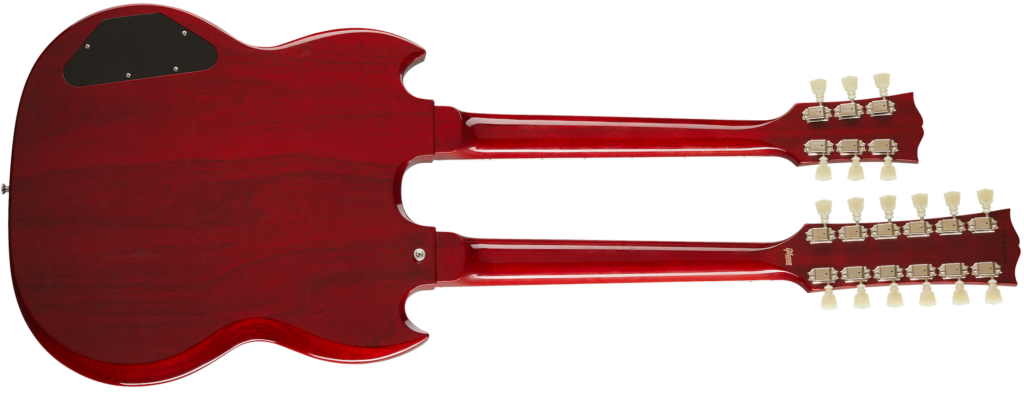 EDS-1275 Double Neck Cherry Red