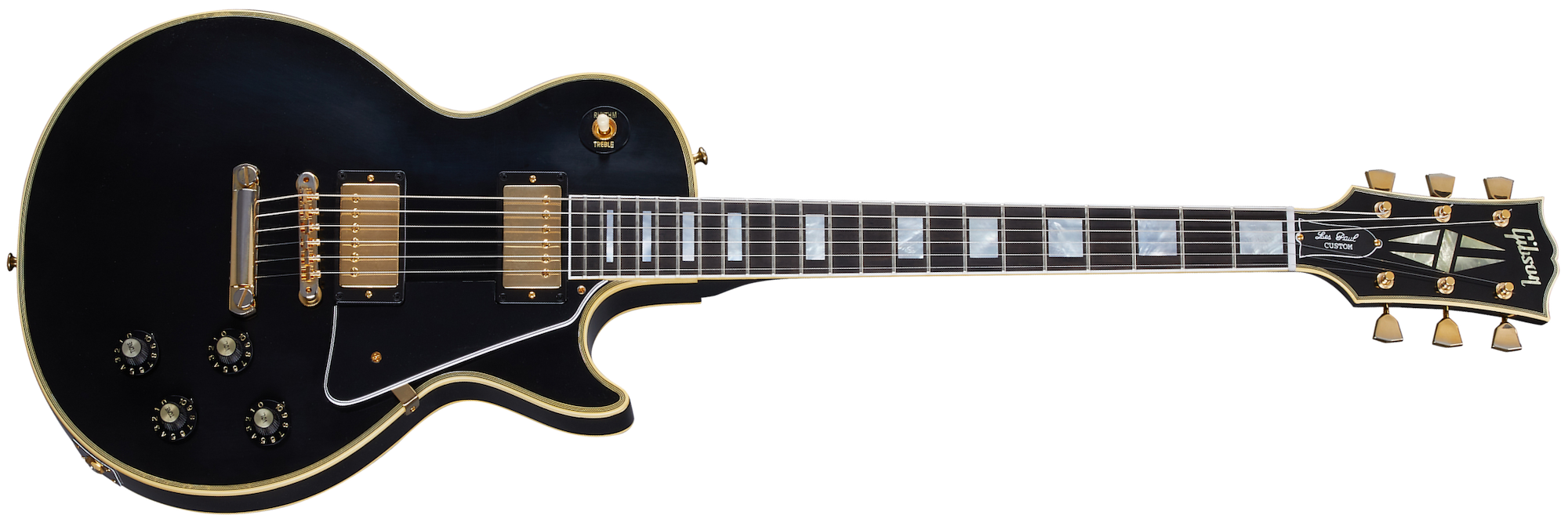 1968 Les Paul Custom Reissue Ultra Light Aged Ebony