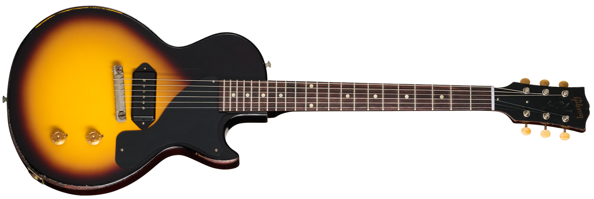 1957 Les Paul Junior Single Cut Reissue Heavy Aged Vintage Sunburst